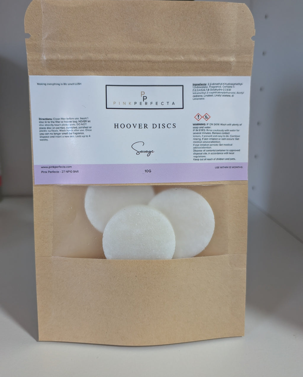 Scented Hoover Discs