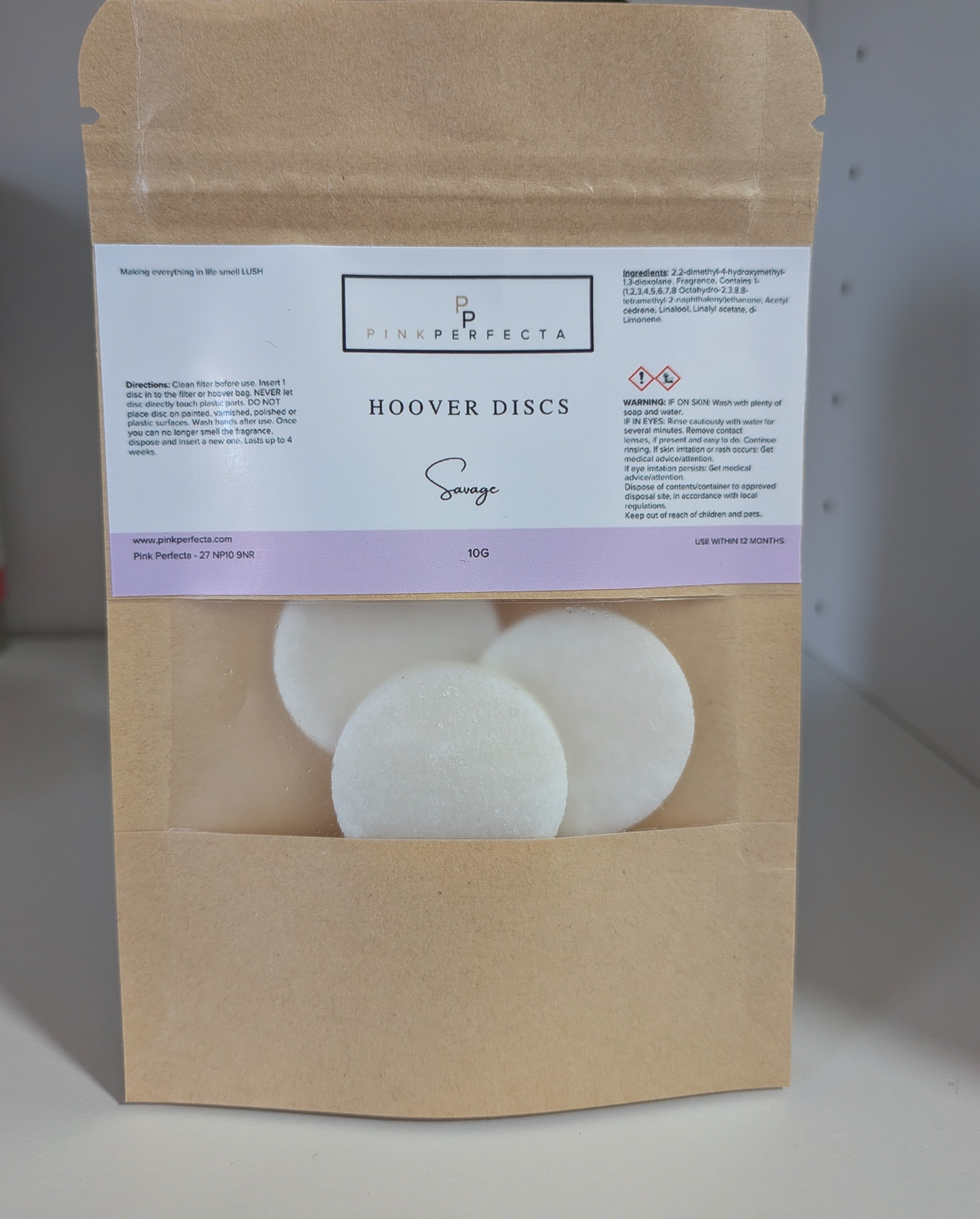 Scented Hoover Discs