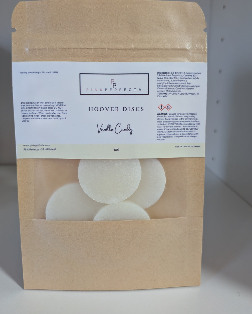 Scented Hoover Discs