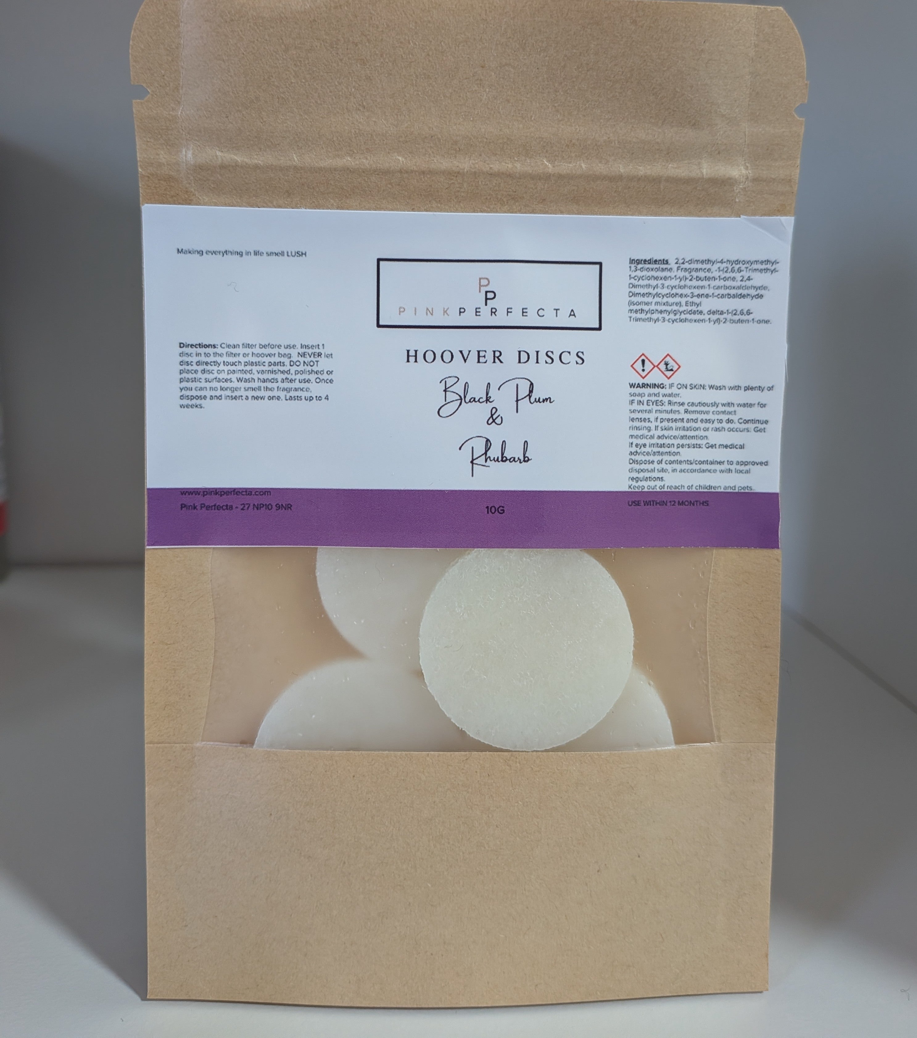 Scented Hoover Discs